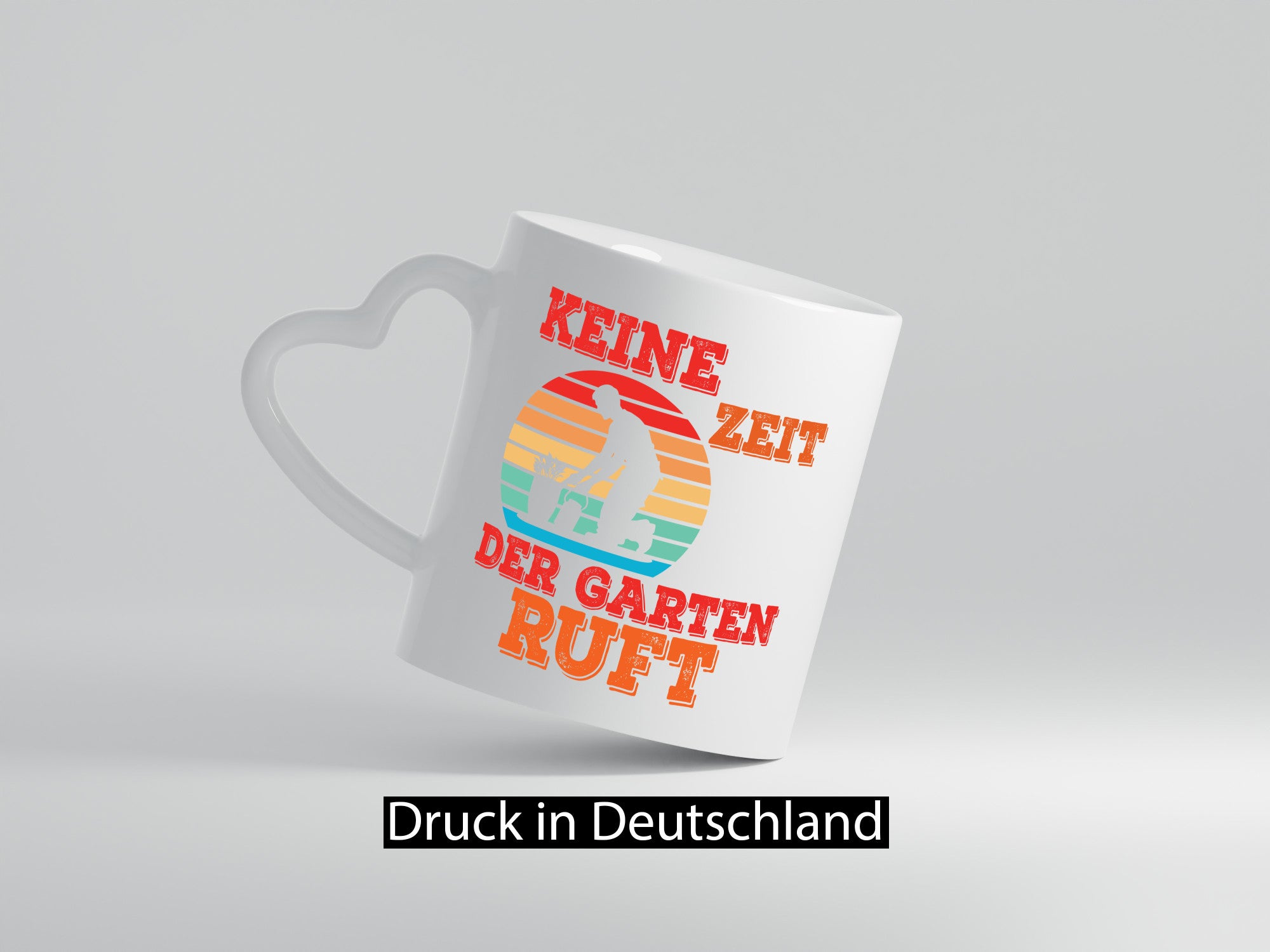 Keine Zeit der Garten ruft | Gärtnern Arbeit lustiger Spruch Geschenk Kollegen