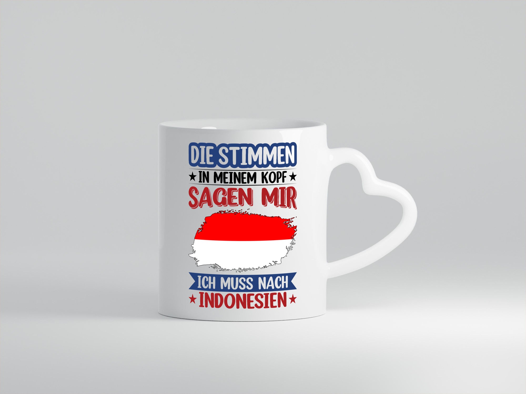 Indonesien | Urlaub Stimmen in meinem Kopf Traumland Geschenk Humor