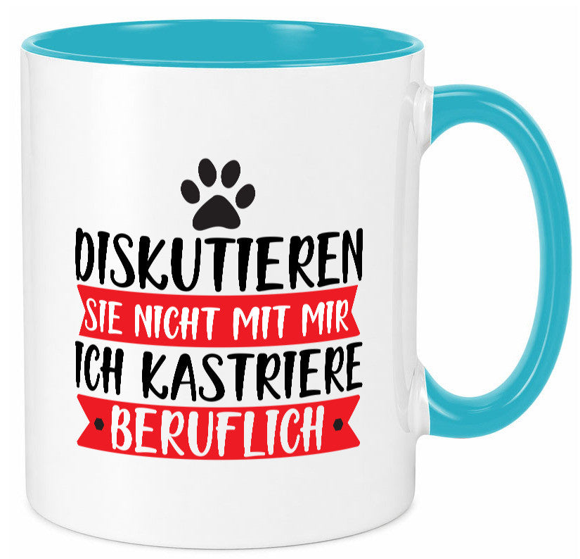 Ich kastriere beruflich | Tierarzt Tierliebhaber Geschenkidee Arbeit Kollegen