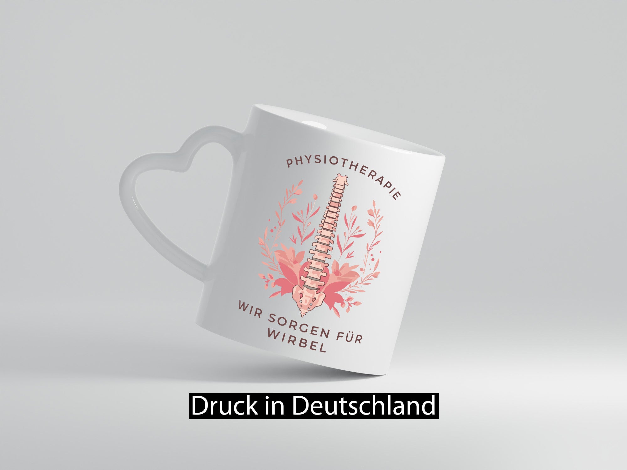 Physiotherapie wir sorgen für wirbel | Therapie lustig Humor Geschenkidee