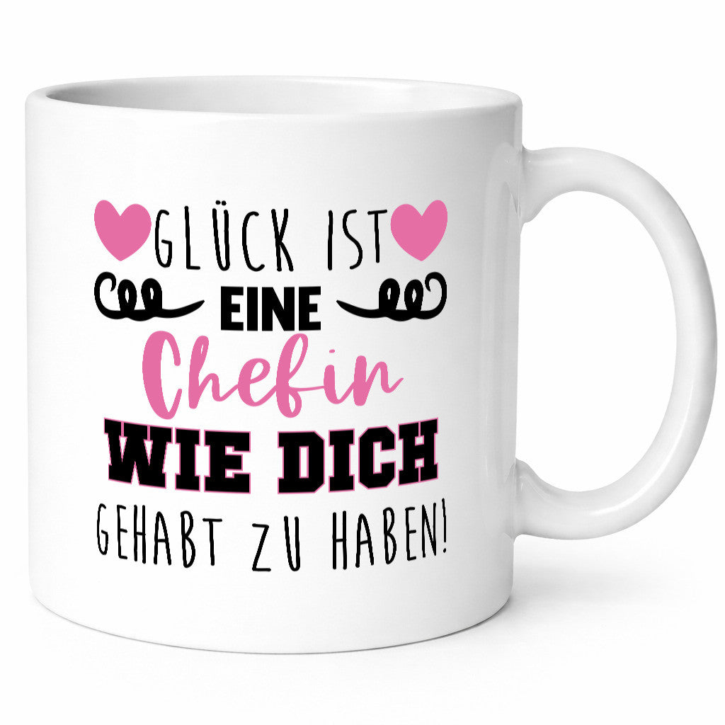 Glück ist eine Chefin wie dich gehabt zu haben | Chef Geschenkidee Arbeit