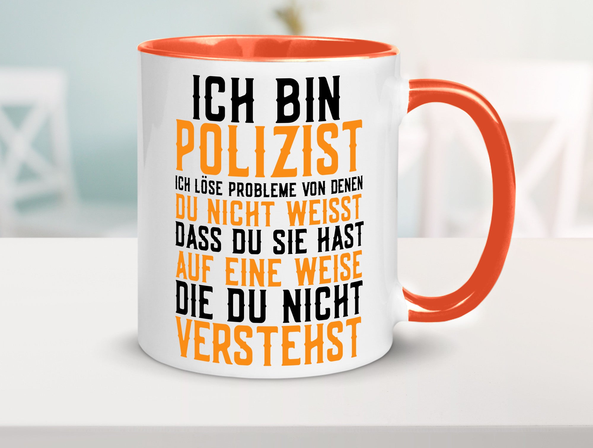 Ich bin Polizist | Polizei Beruf Job lustiger Spruch Geschenk Arbeit Kollegen