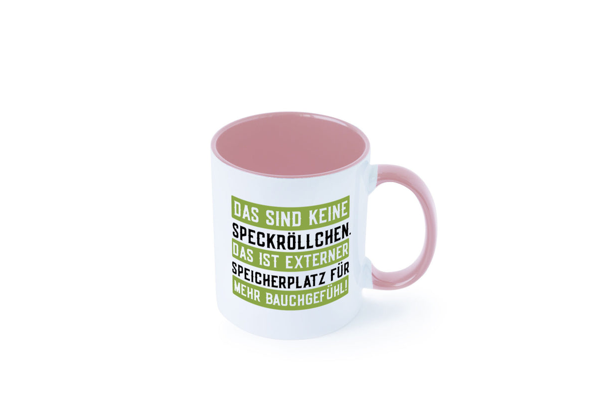Keine Speckröllchen | Softwareentwickler PC Körperfülle Geschenkidee Humor Tasse