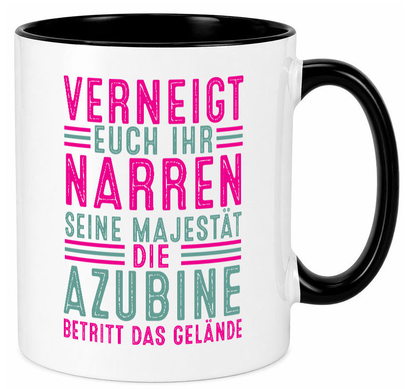 Verneigt euch: Azubine | Ausbildung Lehre Lehrling v2 lustiger Spruch Geschenk