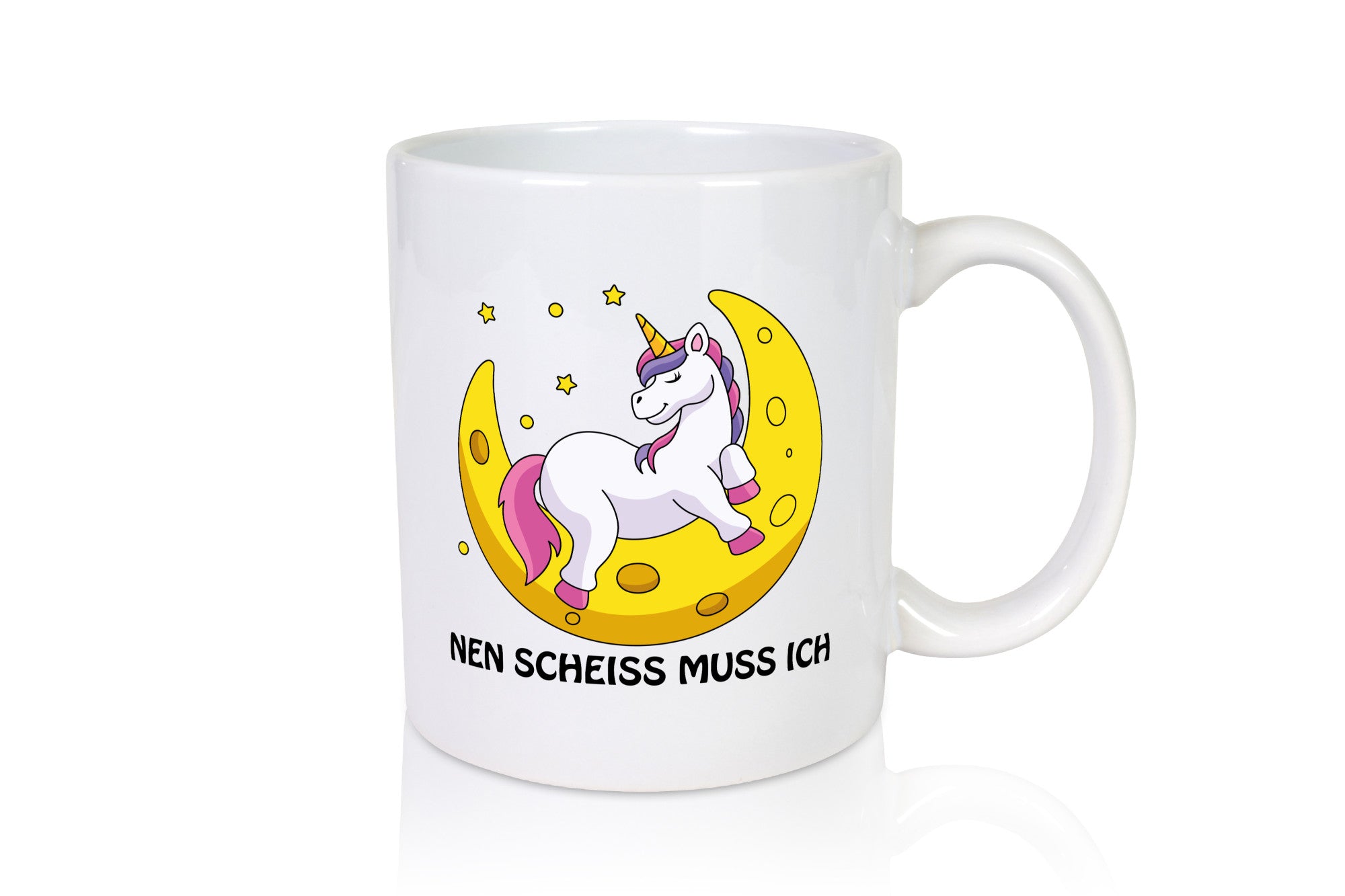 Nen Scheiss muss ich Geschenkidee Humor Tasse