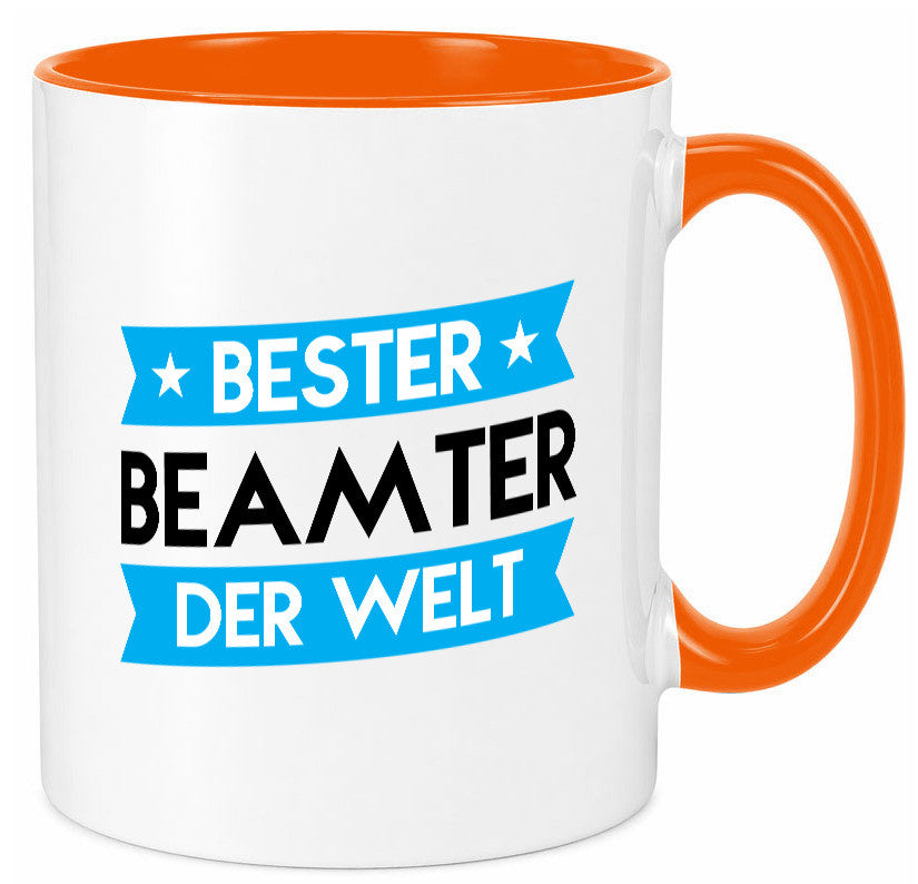 Bester Beamter | Verbeamtung öffentlicher Dienst Humor Geschenkidee Tasse