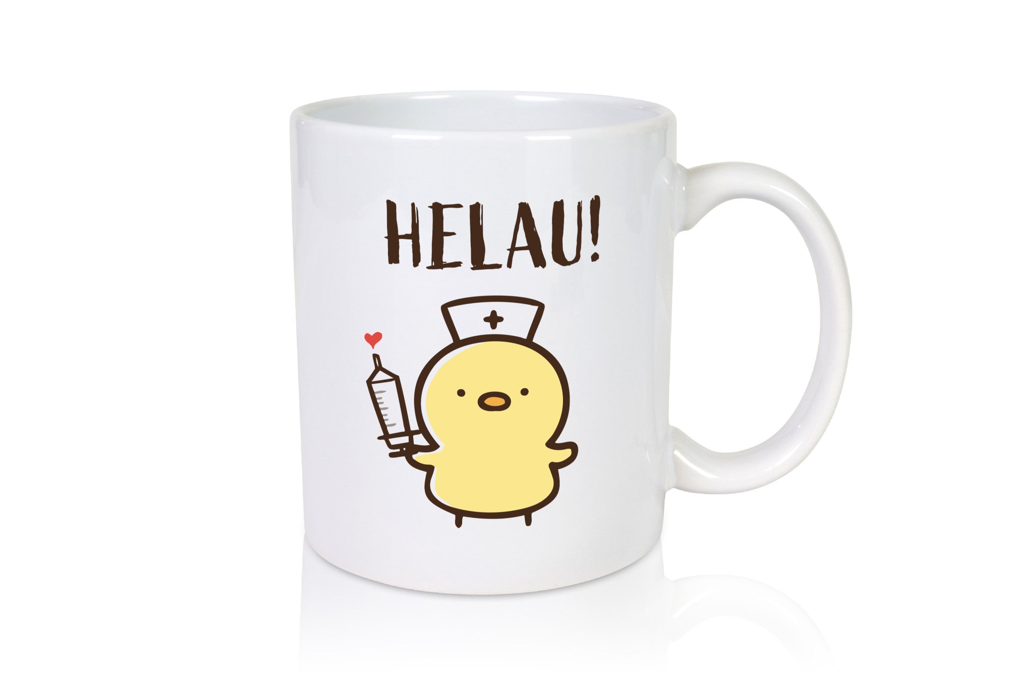Helau | Küken Spritze Humor Geschenkidee Tasse