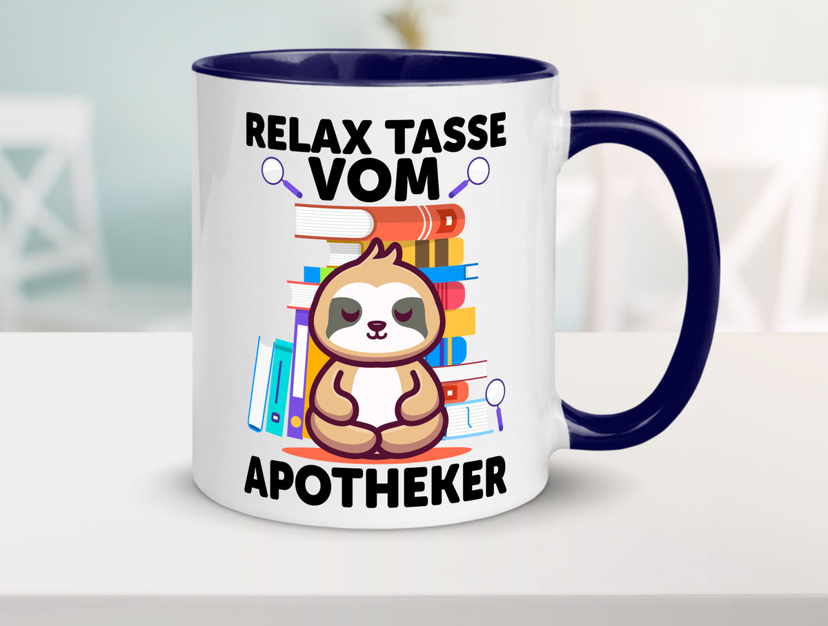 Relax Tasse: Apotheker | Apotheke Pharmazie lustiger Spruch Geschenk Humor