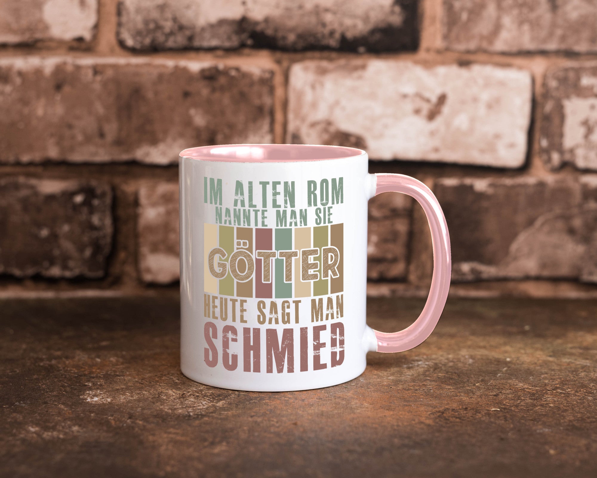 Heute sagt man: Schmied | schmieden lustig Humor Geschenkidee Geschenk Tasse