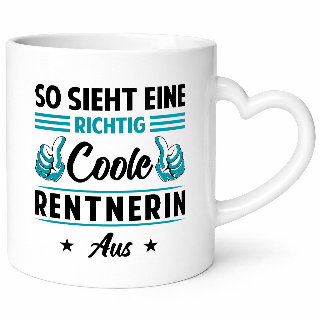 Eine richtig coole Rentnerin aus | Ruhestand Rente Geschenkidee Jubiläum Humor