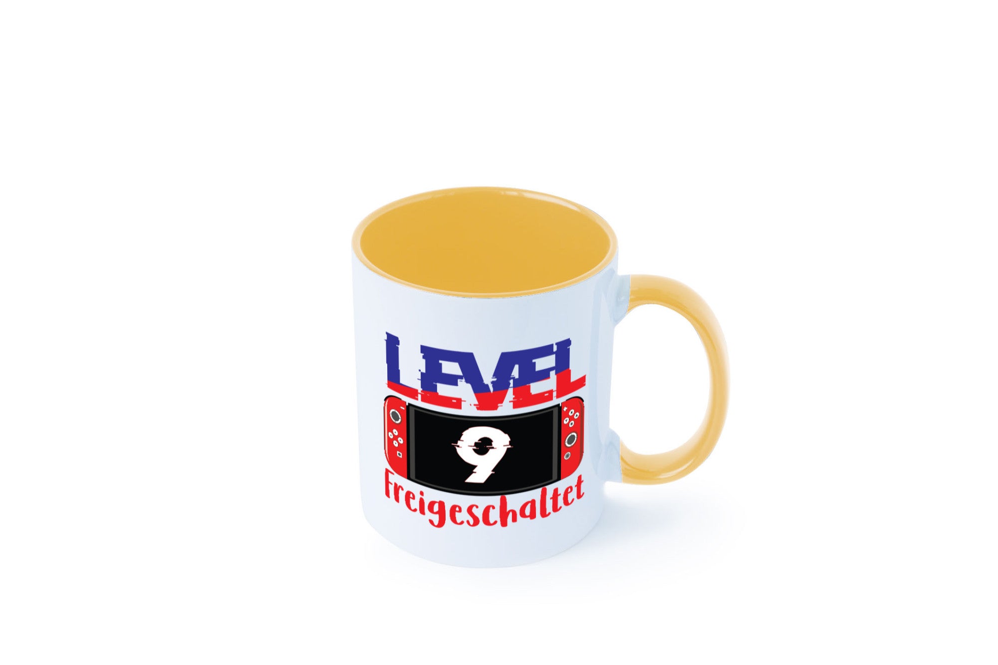 Level 9 Freigeschaltet | 9. Geburtstag Zocker Gamer Humor Geschenkidee Tasse