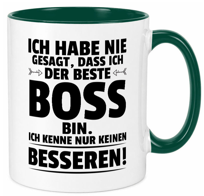 Der Beste Boss | Führungskraft Vorgesetzter lustiger Spruch Geschenk Humor Tasse