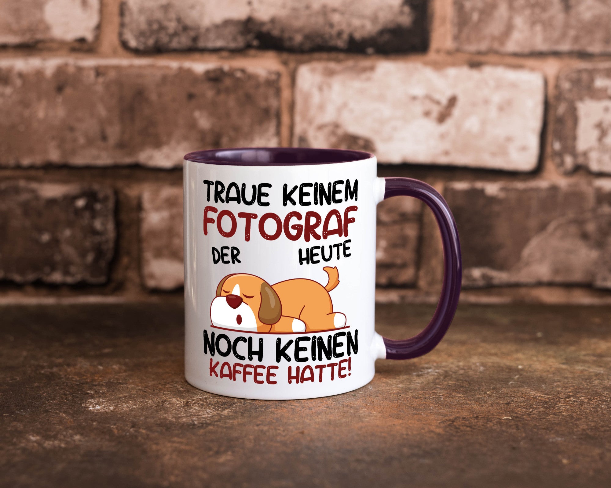 Traue keinem Fotograf | Fotografie Kamera lustiger Spruch Geschenk Humor