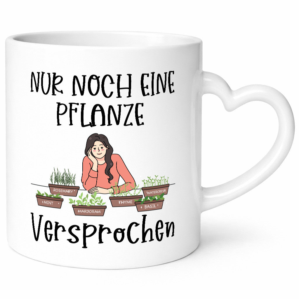 Nur noch eine Pflanze versprochen | Floristin Geschenk Humor Geschenkidee
