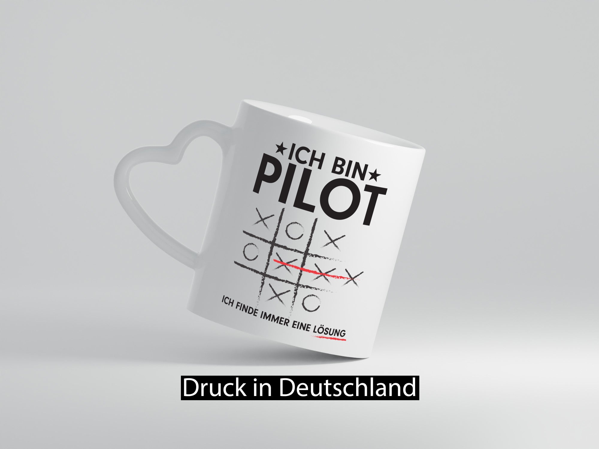 Löse Probleme: Pilot | Flugzeug Piloten lustig Humor Geschenkidee Geschenk Tasse