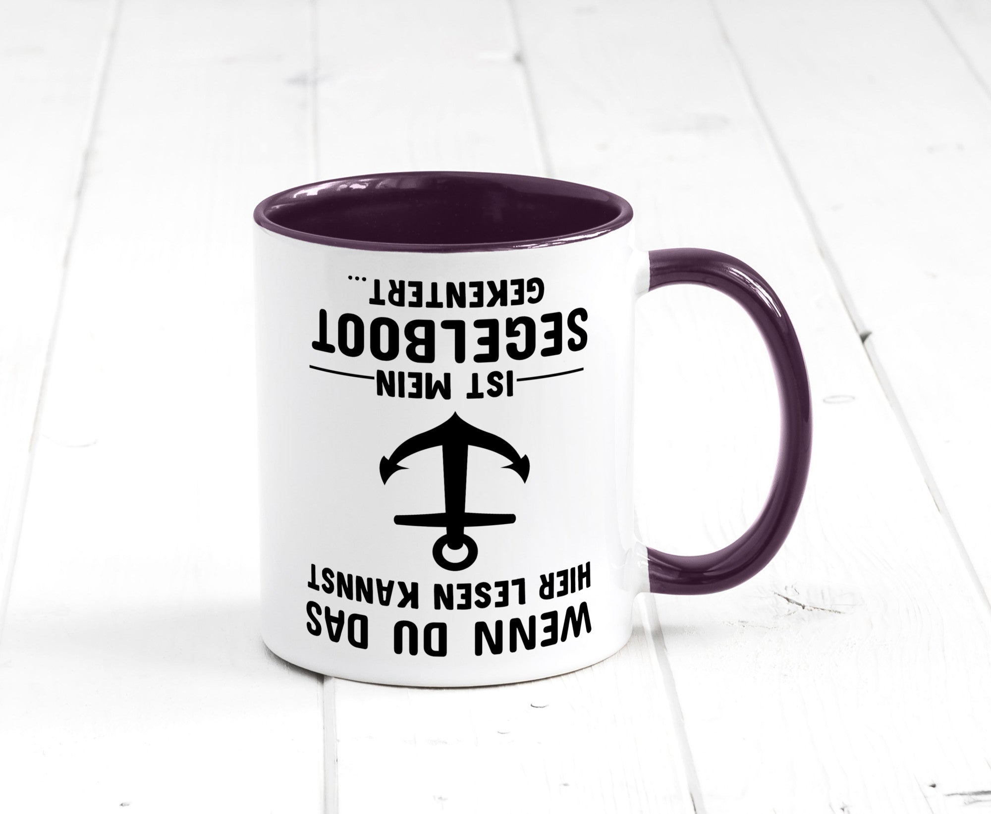 Segler Tasse | Segelboot Humor Kapitän Spruch Witz Geschenkidee