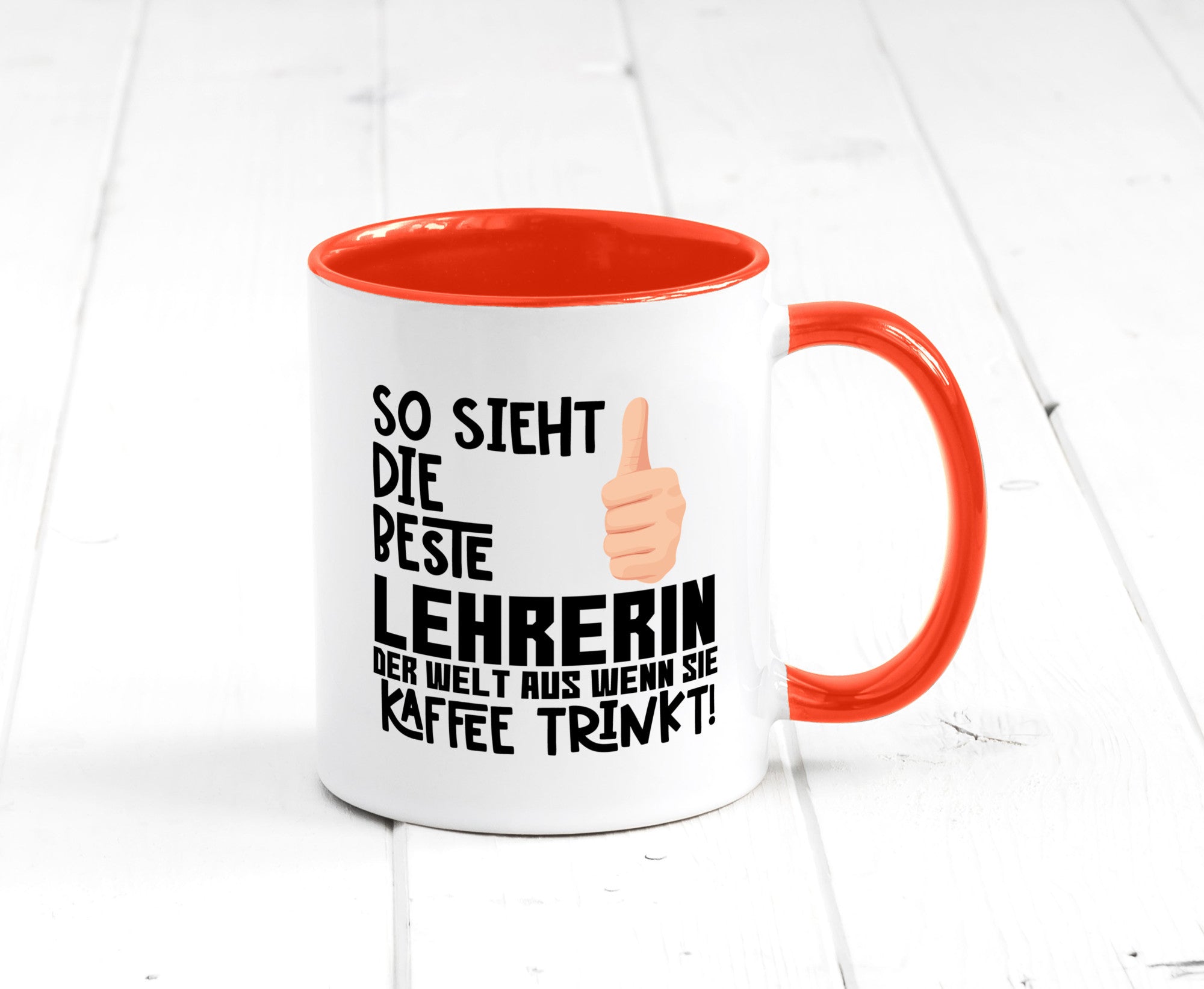 Beste Lehrerin | Lehrer Tasse Schule Dankeschön lustiger Spruch Geschenk Humor