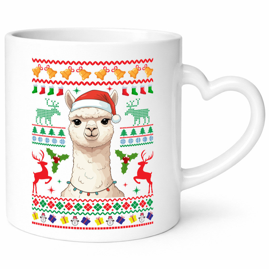 Lama | alpaka Ugly Christmas Weihnachten lustig Humor Geschenkidee Geschenk