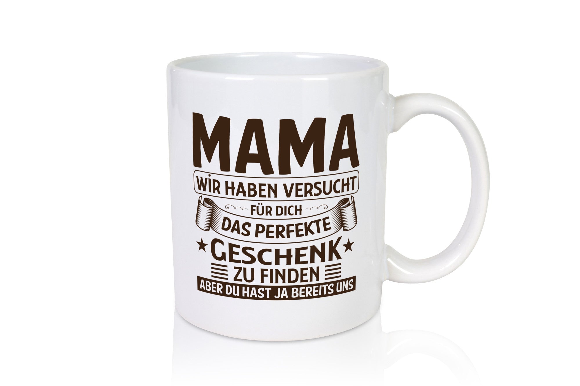 Mama, perfektes Geschenk, uns | Urkunde Sterne Geschenk Familie Geschenkidee