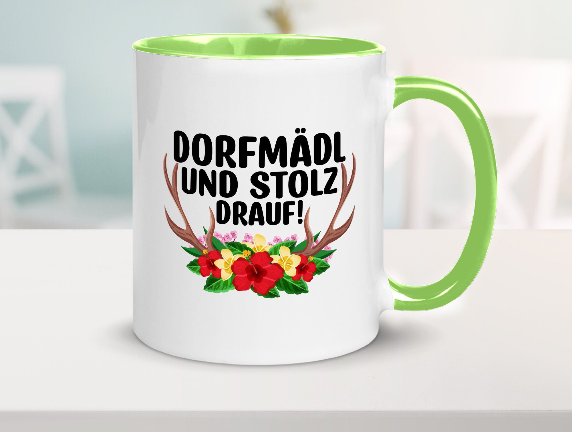 Dorfmädel und stolz drauf | Dorfkind Dorf v2 Geschenkidee Humor Tasse
