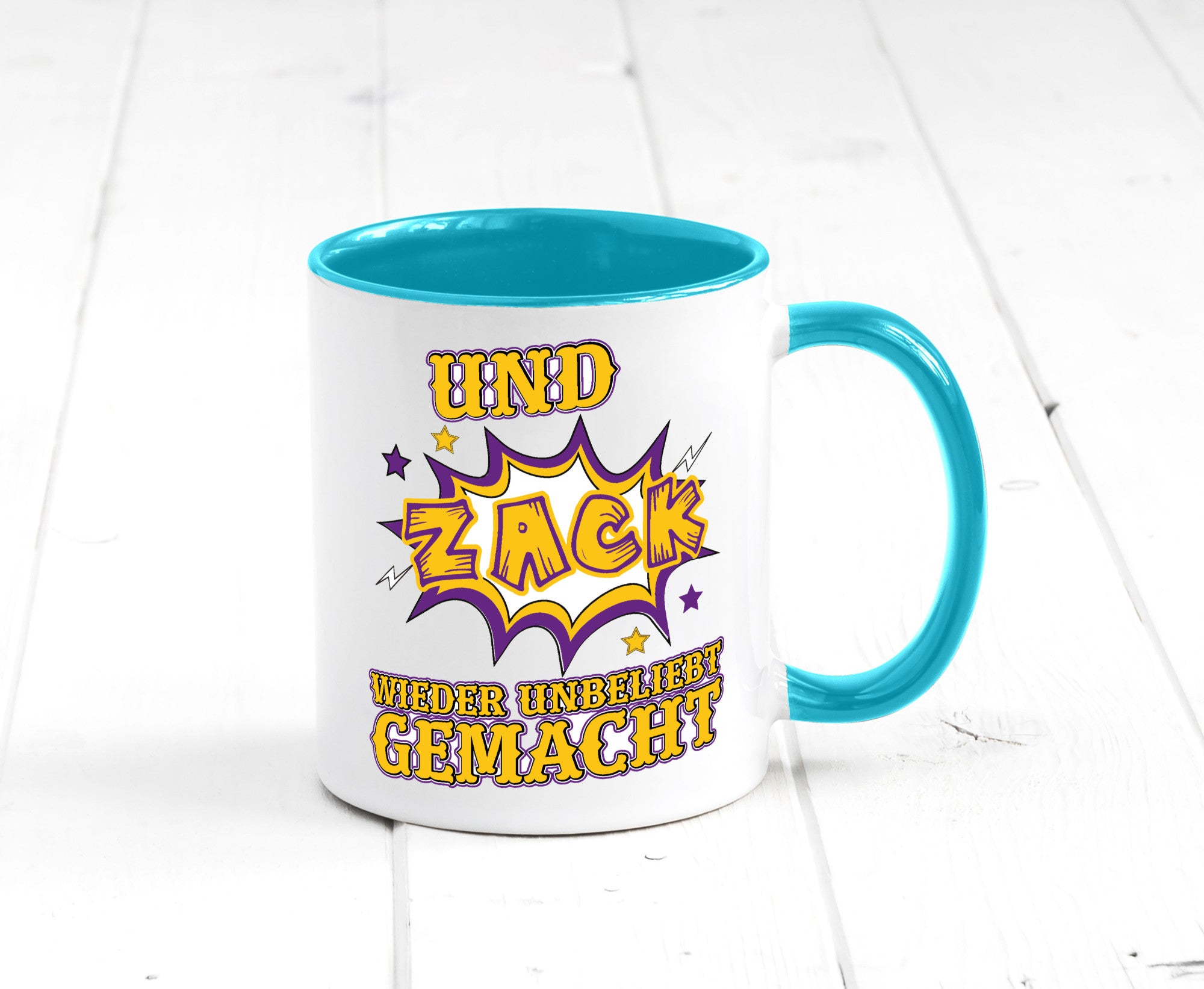 Wieder unbeliebt gemacht Geschenk Humor Geschenkidee lustiger Spruch Tasse