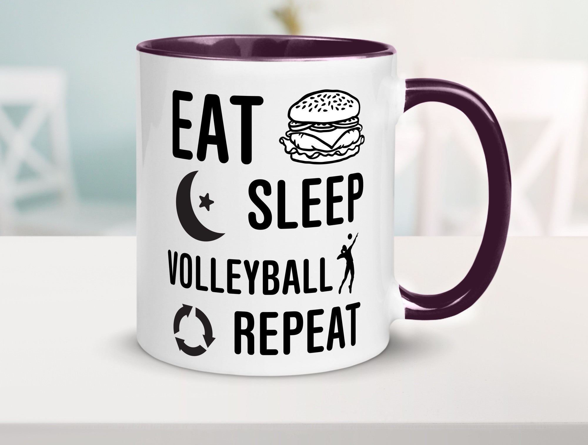 Volleyball | Volleyballliebhaber Volleyballspieler Humor Geschenkidee Tasse