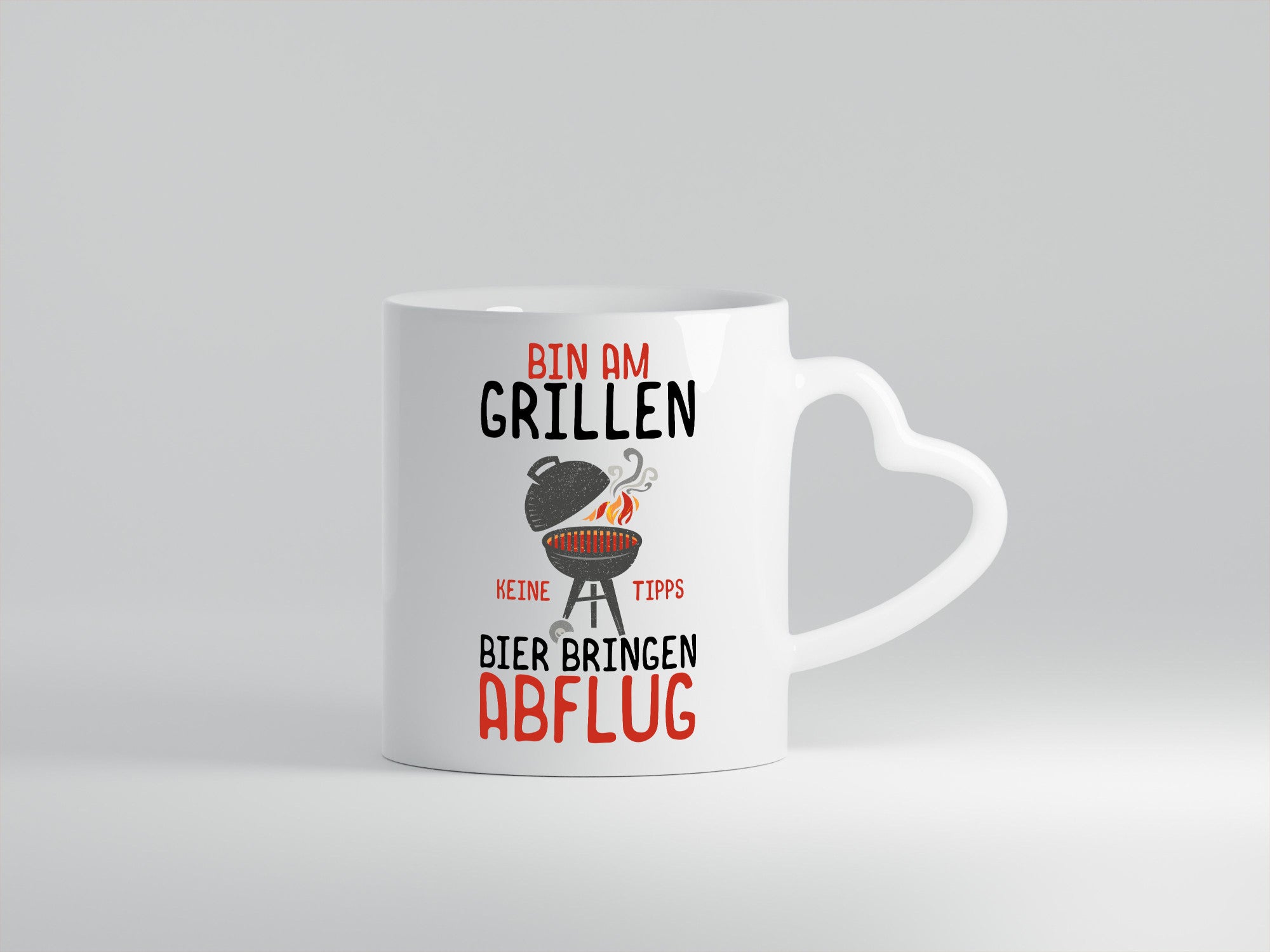 Bin am Grillen | Grillmeister Bierliebhaber BBQ Chef Geschenkidee Arbeit