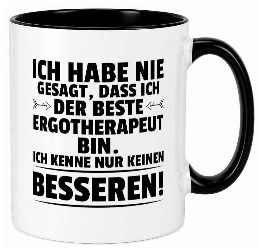 Der Beste Ergotherapeut | Ergotherapie Geschenkidee Humor Tasse