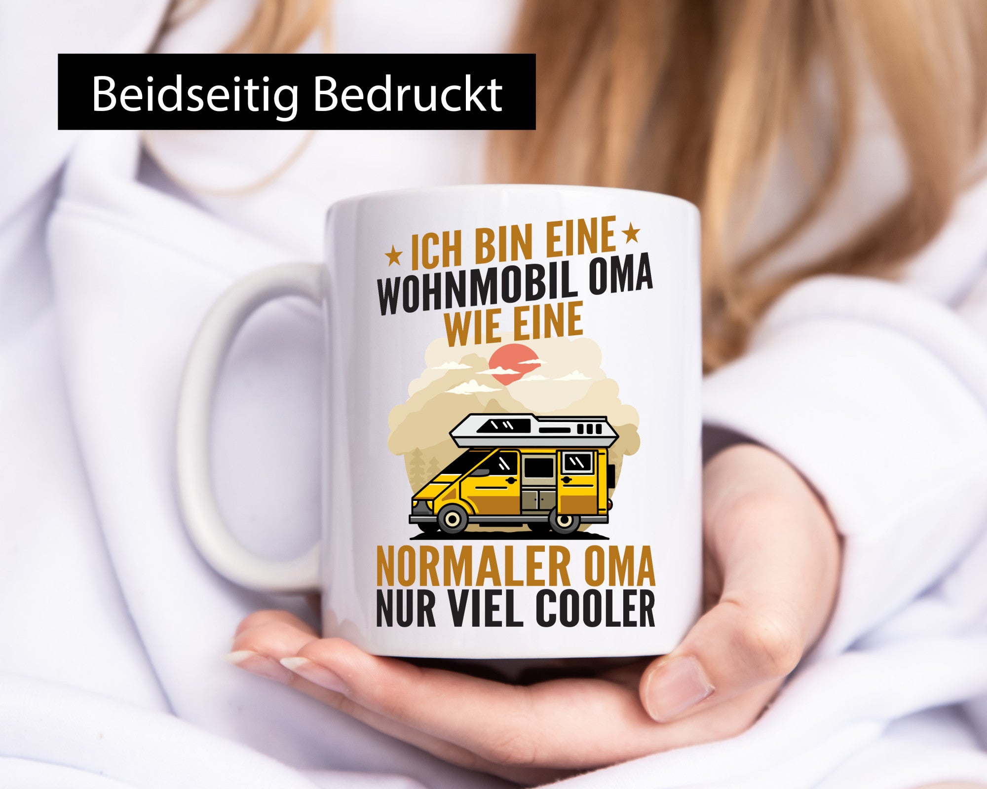 Wohnmobil Oma | Camper Camping v2 Geschenk Familie Geschenkidee lustiger Spruch