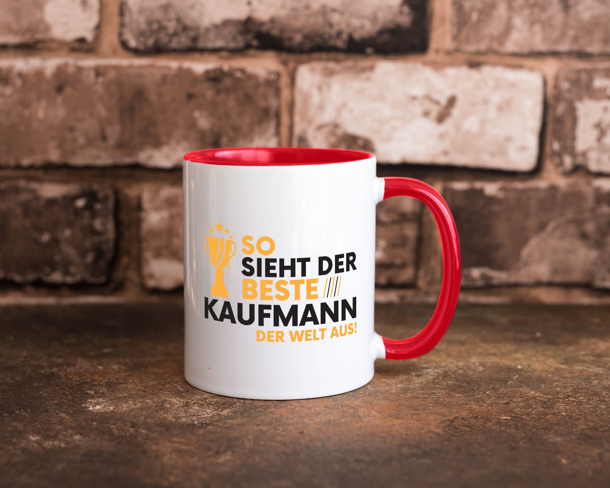 Der Weltbeste Kaufmann Kaufmänner lustig Humor Geschenkidee Geschenk Tasse