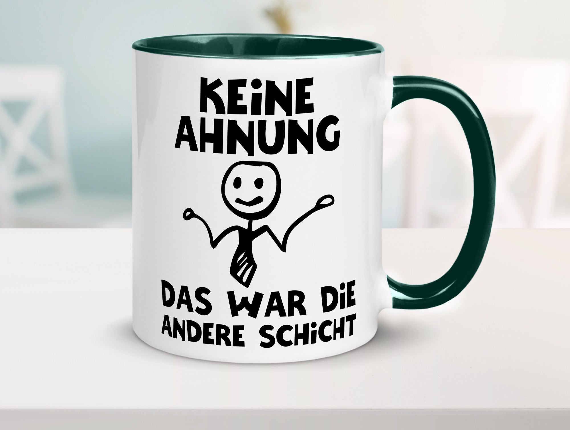 Das war die andere Schicht | Arbeit Mitarbeiter lustiger Spruch Geschenk