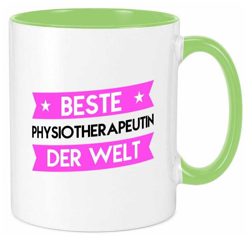 Beste Physiotherapeutin Humor Geschenkidee Tasse