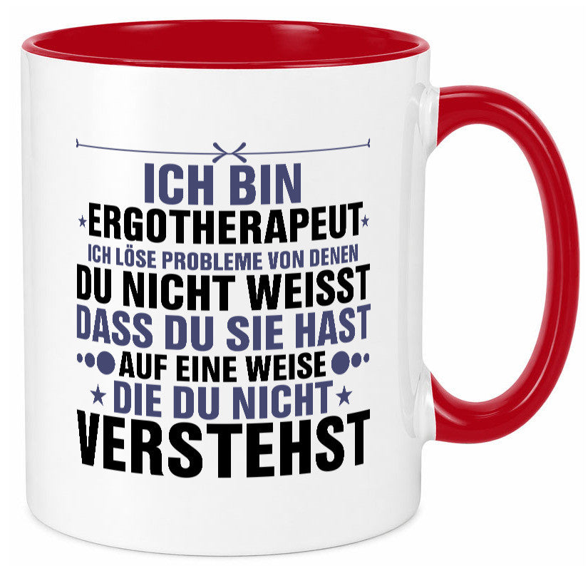 Löse Probleme: Ergotherapeut | Ergotherapie v2 lustig Humor Geschenkidee