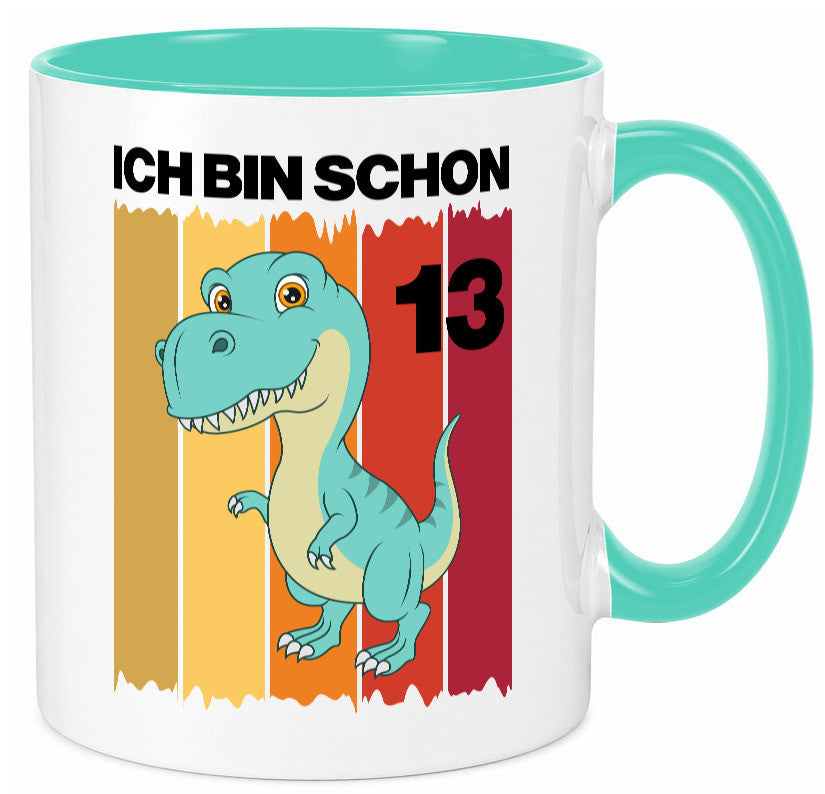 13. Geburtstag | 13 Jahre Dinosaurier Geschenk Geschenkidee lustiger Spruch
