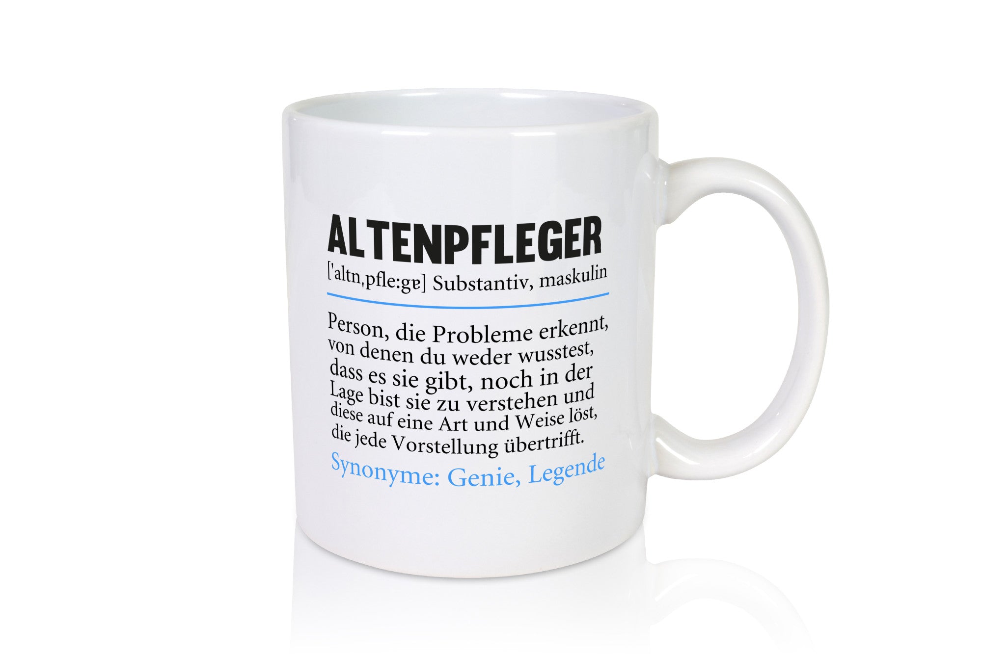 Altenpfleger | Humor Pflegepersonal Altenheim Geschenkidee Tasse