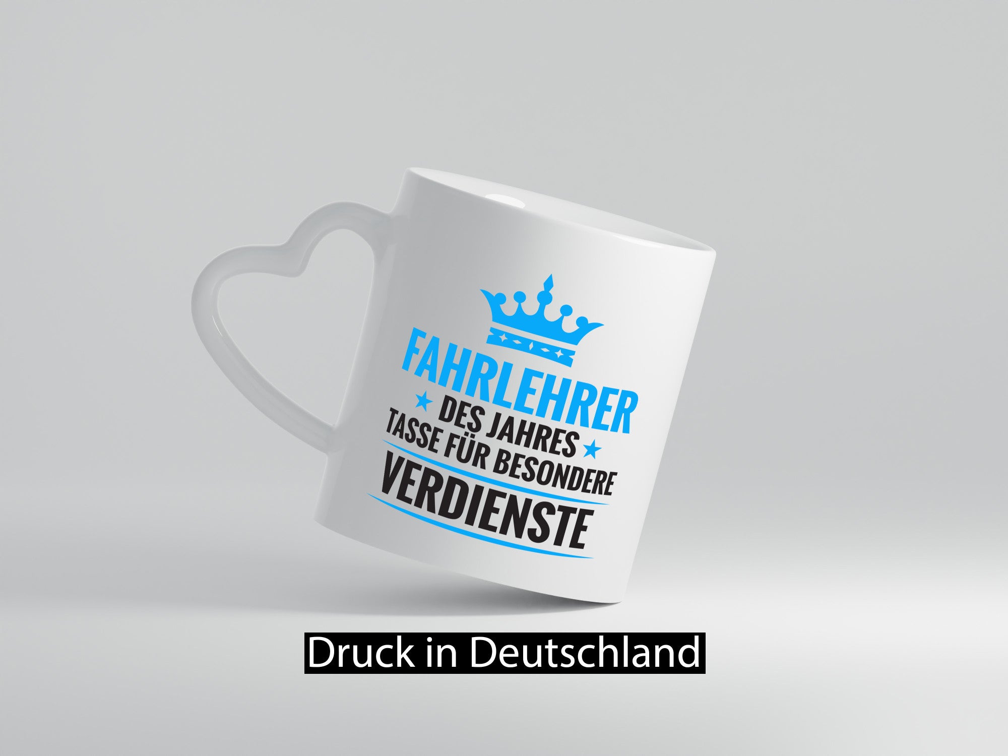 Besonderer Verdienst: Fahrlehrer | Fahrschule Humor Geschenkidee Tasse