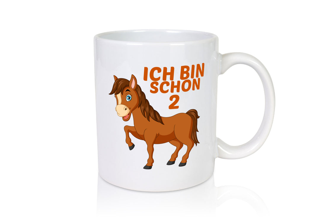 2. geburtstag | Ich bin schon 2 Pferde Pony lustiger Spruch Geschenk