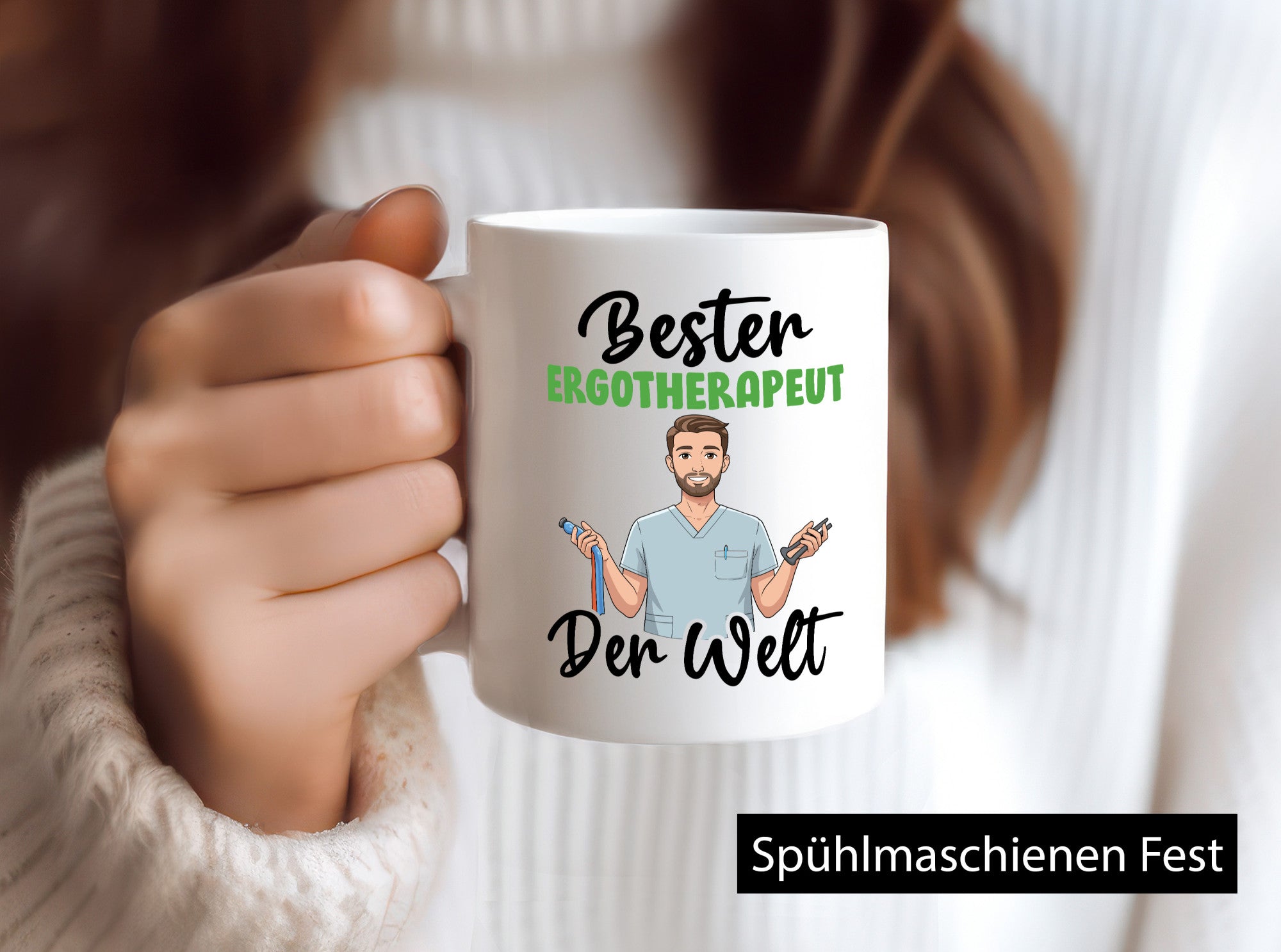 Bester Ergotherapeut | Ergotherapie v2 Geschenkidee Humor Tasse