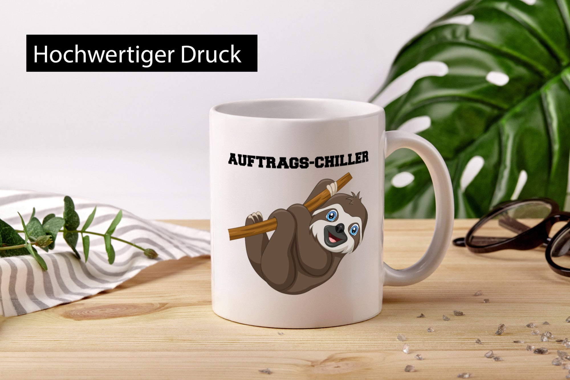 Auftrags Chiller lustiger Spruch Geschenk Humor Geschenkidee Tasse