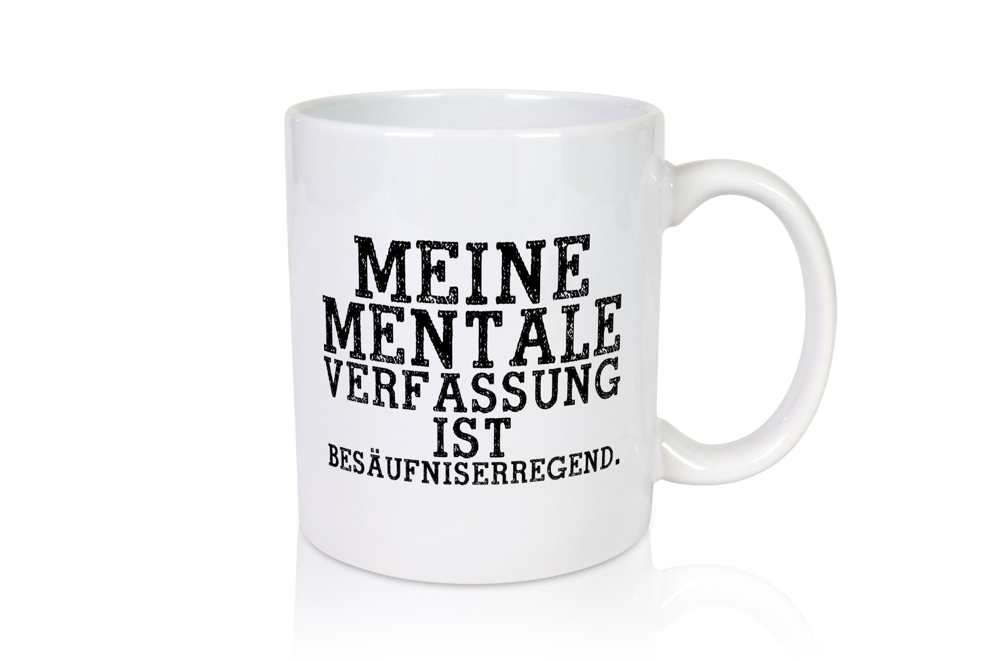 Mentale Verfassung | Party Trinken Alkohol Therapie Geschenk Humor Geschenkidee