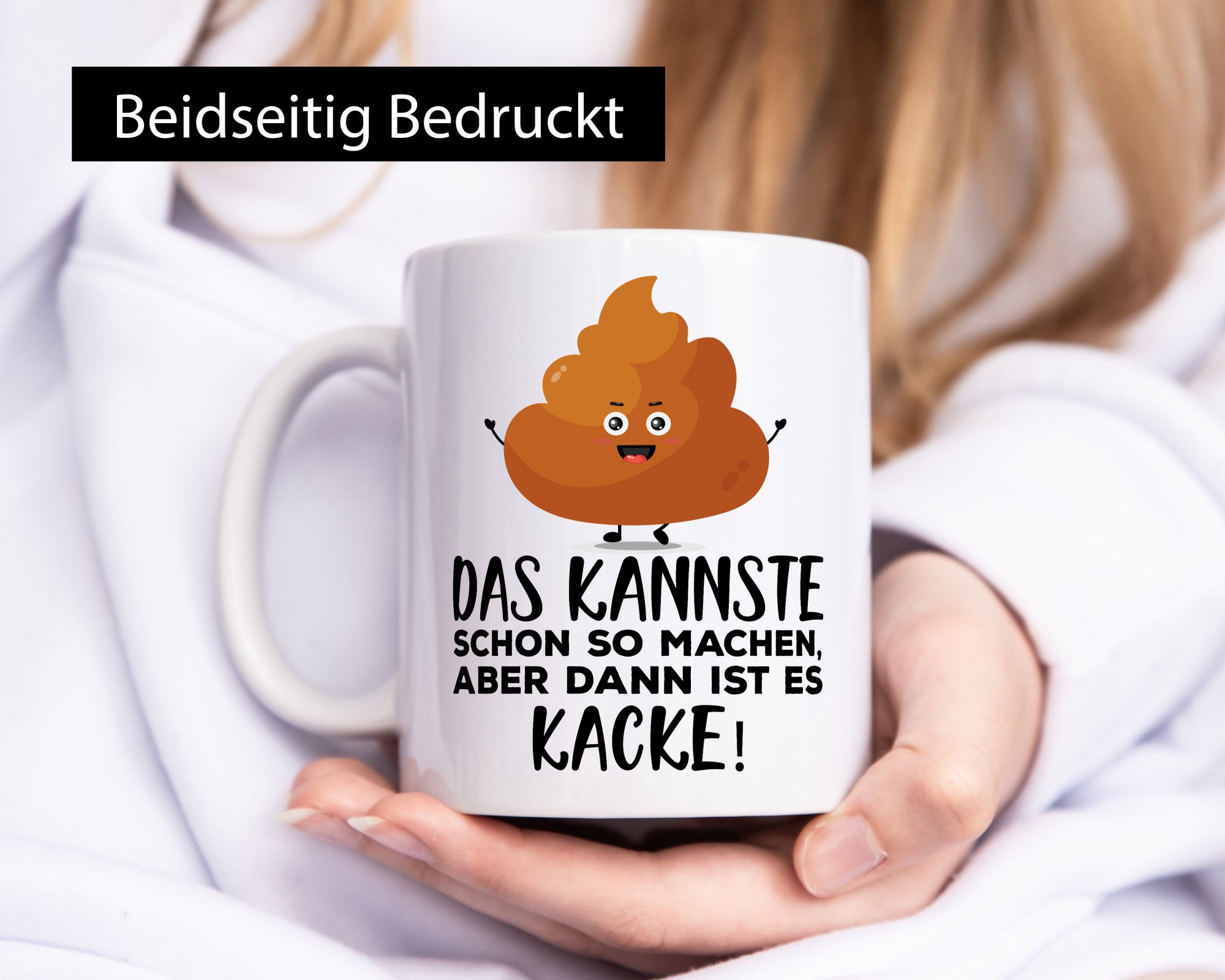 Das kannste schon machen Geschenk Humor Geschenkidee lustiger Spruch Tasse