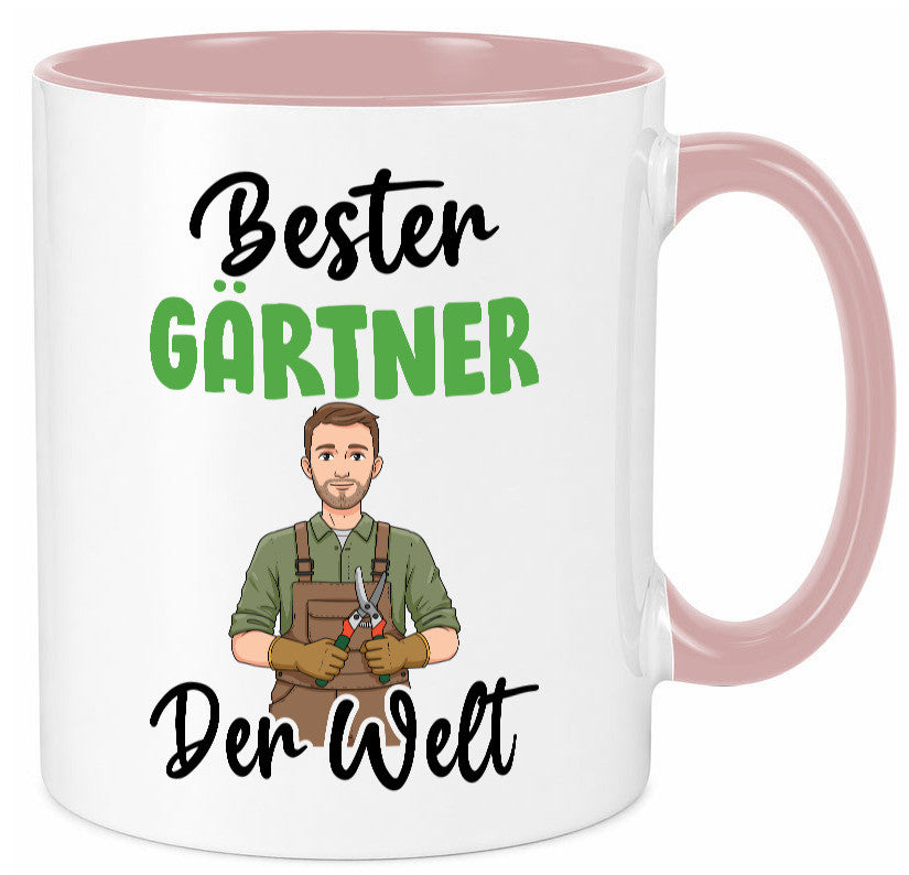 Bester Gärtner | Gartenbau v2 Geschenk Humor Geschenkidee lustiger Spruch Tasse