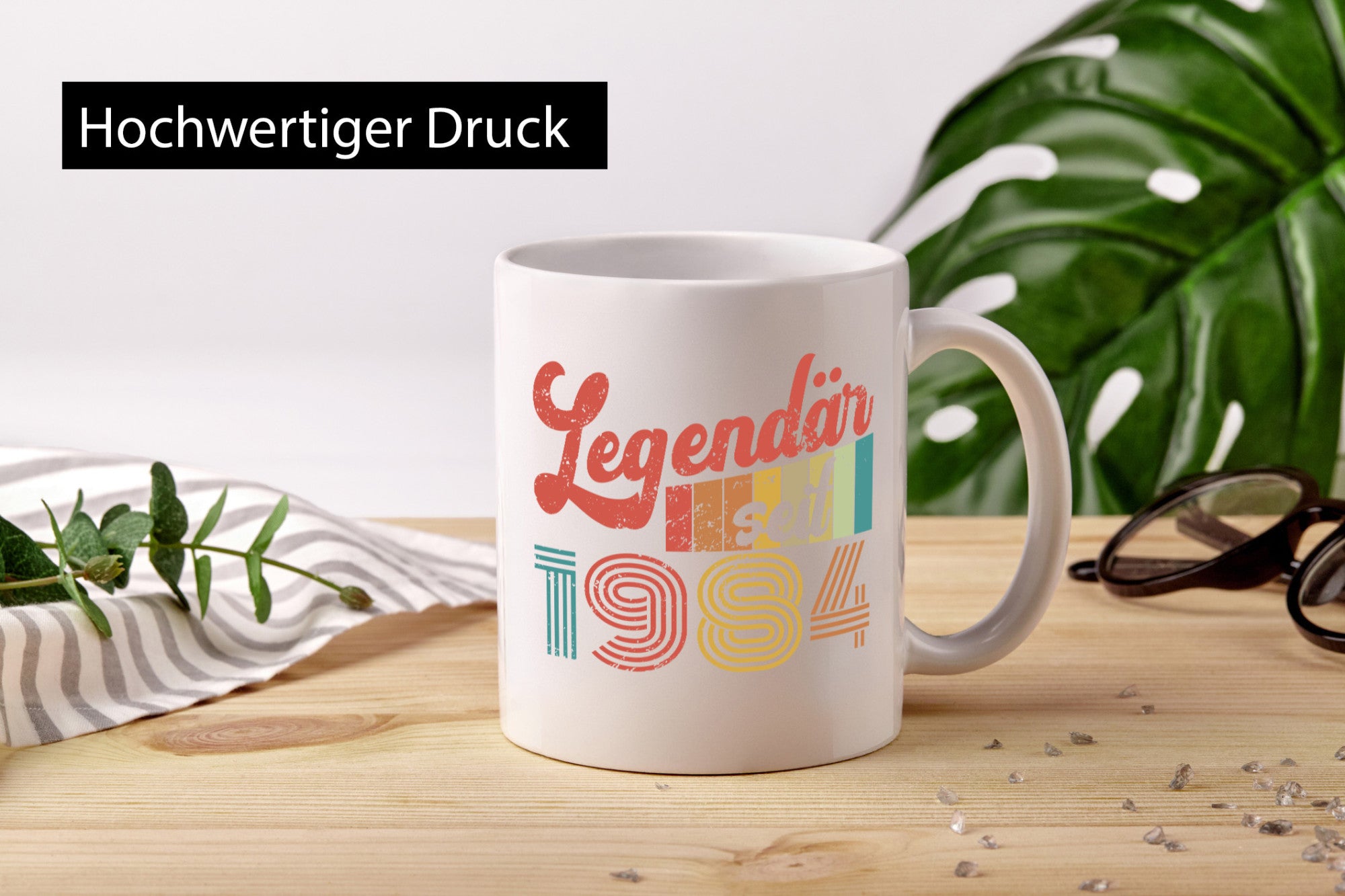 Legendär seit 1984 | 40 Jahre lustiger Spruch Geschenk Humor Geschenkidee Tasse