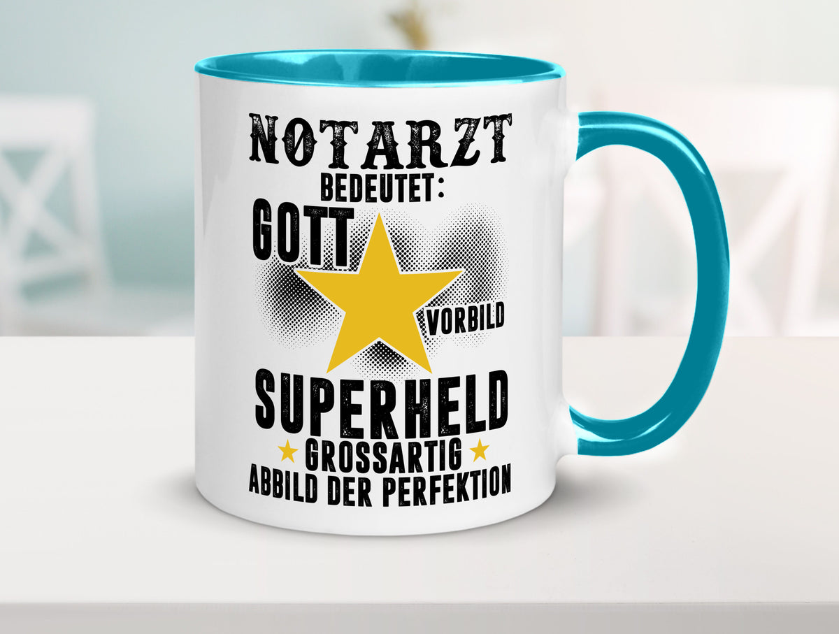 Bedeutung von Notarzt | Arzt Geschenkidee Humor Tasse