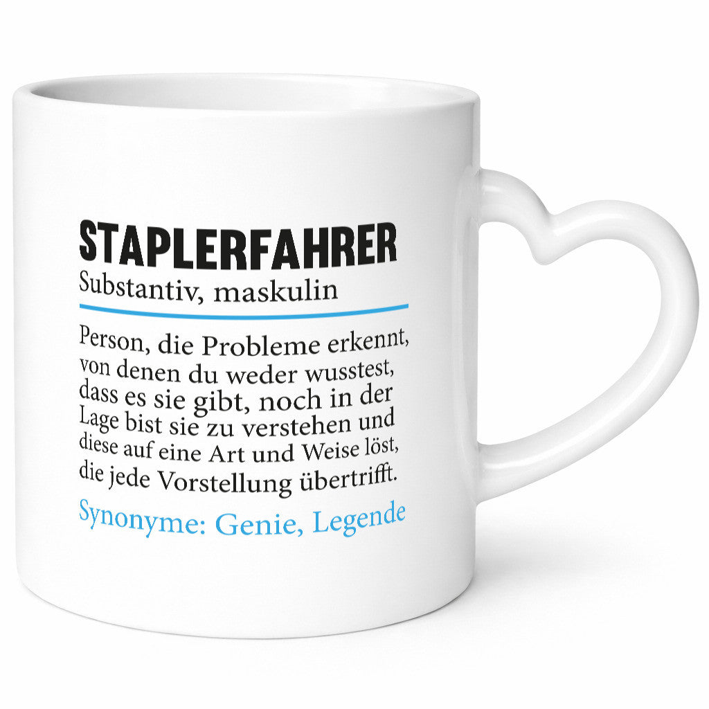 Staplerfahrer | Gabelstapler Fahrer Spruch Beruf Geschenk Arbeit Kollegen Büro