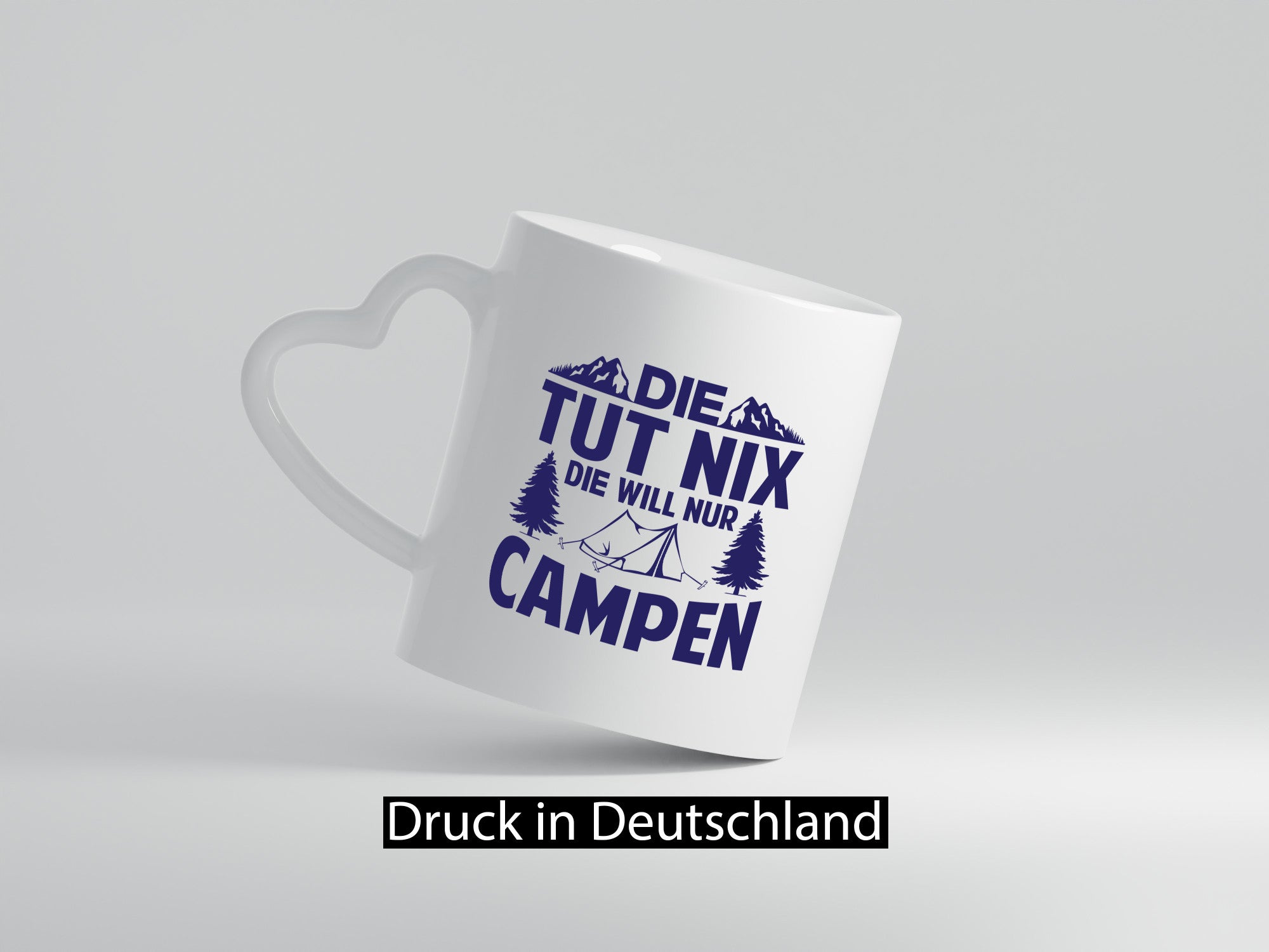 Tut Nix | Zelt Campen Geschenk Humor Geschenkidee lustiger Spruch Tasse