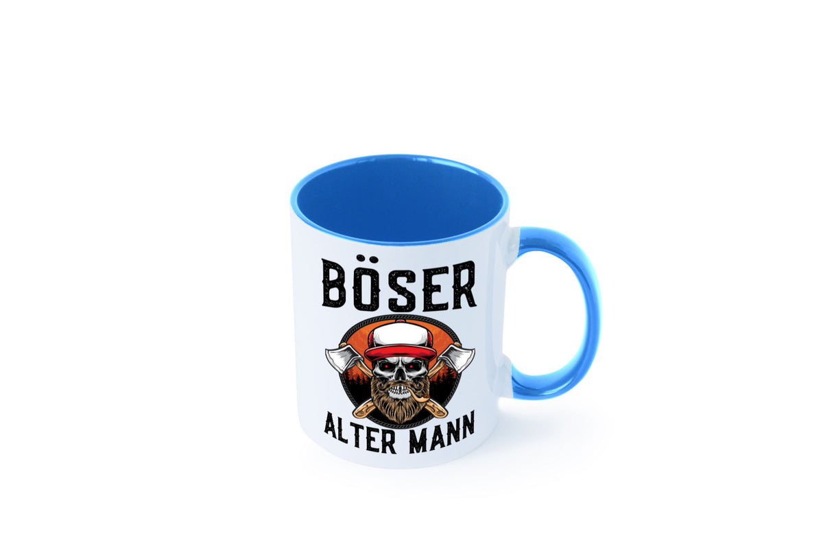 Böser alter Mann Humor Geschenkidee Tasse