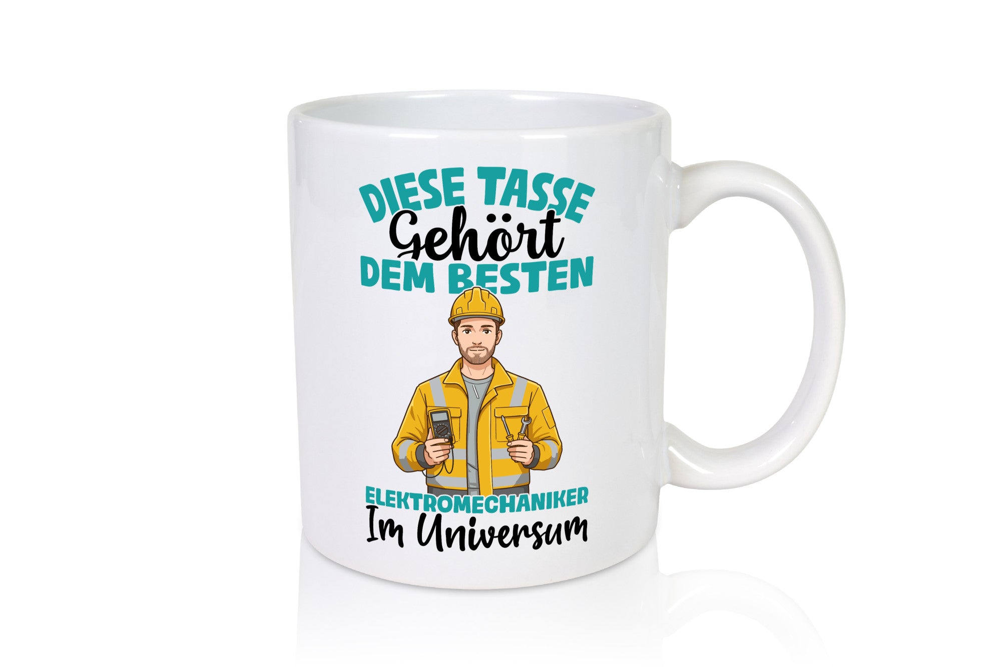 Im Universum: Elektromechaniker | Mechaniker lustig Humor Geschenkidee Geschenk