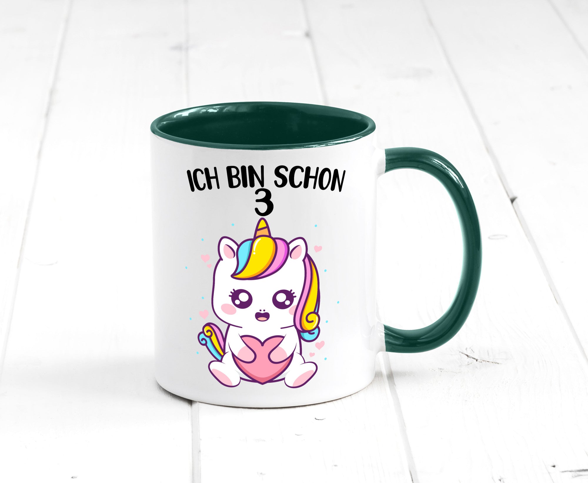 3. Geburtstag | Ich bin schon 3 Jahre Einhorn Mädchen lustig Geschenkidee