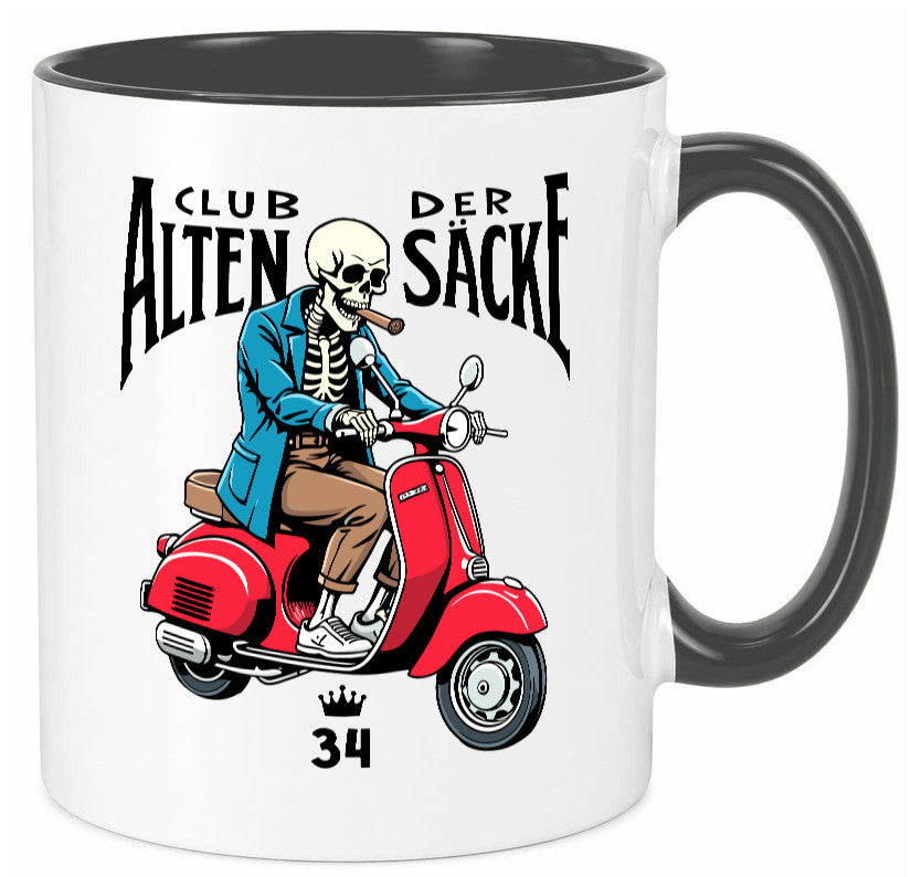 34. Geburtstag | 34 Jahre Club der alten Säcke lustiger Spruch Geschenk Tasse
